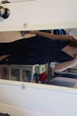 I bought this dress to wear for weddings, I ordered a small and a medium. The small fit nicely but was very tight around the bust band. I ended up going with the medium and it's perfect! - Lisa A.