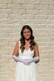 This dress was such good quality!! I would say if you have a smaller chest it is a bit loose on the top but nothing too bad. - Wilmarie V.