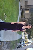 Wore this dress to a formal wedding. Absolutely loved it. Probably could have sized down to a medium. But it still worked. Not able to wear a bra, so keep that on mind - Tabitha H.