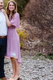 Wore this for our engagement photos and received so many compliments!! Little baggy in chest area - Megan M.