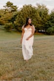 This ended up being a great length on me and was perfect for my outdoor engagement shoot. The only thing I can point out would be how long the ties are for each shoulder. Maybe I could have tied it better. Overall, would recommend. - Ashrena A.