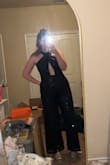 I absolutely love this jumpsuit!!! It is perfect for shorter girls, it may be a little short for someone taller but it's perfect for me! I love the wide leg and it is such a stretchy and comfortable material! I can't wait to wear it! - Makenzie R.