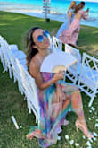 I am always a solid color dress kind of girl. My friend was having a beach wedding in Mexico and I took the risk and got this dress and ZERO REGRETS and a million compliments! (Also got it in green for another beach wedding!) - Cassandra C.