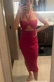 I absolutely loved this dress! It fit perfectly and true to size and it's so comfortable - Macie B.