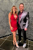 Loved this dress on, well I felt a little self-conscious but rocked it in Vegas. It is very plunge and has lots of stretch. - Jessica M.