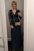 Got this to wear as a guest at my friend's wedding. I tried a few different styles from Lulus. Liked them all but really loved this one. It's subtly sexy with the low back, very feminine with the lace sleeves, and very well made especially for the price point. I can see this fitting a lot of body styles since the waist sits above the hips. Love love loved it! - Hayley C.