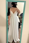 Absolutely loved this dress! I didn't want to spend too much money on a dress that was just for one occasion, and this dress fit the bill. Comfortable, super flattering, and a great price - Monica S.