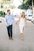 I bought these for my engagement shoot and they worked out perfectly! I am pretty tall (5'9) so I didn't want to go with too high of a heel and these were just right. We walked around for a while to take photos and my feet didn't hurt at all. Highly recommend! - Christine N.