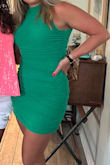 So incredibly comfortable & hides the imperfection tummy area. 
True to size. My friend wore it too and loved it. Shes not a dress wearing kind of girl. - Mindy S.