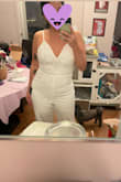 The jumpsuit overall was really cute. The zipper quality was awful, as I was unzipping I thought I was going to break it. I wish the zipper was better. I would've kept it had it not been for that. - Natalie L.