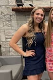 My daughter wore this dress to a formal at her boyfriends fraternity. Fit perfectly! - Debra R.