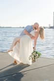 This dress was so perfect for my oceanside elopement! It fit perfectly- got a million compliments! Comfortable, elegant and beachy. It could be dressed up or dressed down. Would 100% recommend. - Julie R.