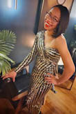I wore this to a Gatsby/speakeasy themed party and it fit perfectly. I was comfortable all night and so many people asked me where I bought it. - Sherelle M.