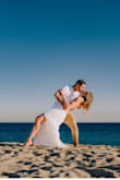 Loved the dress. Wore it once for a beach photo shoot and it was so fun with how flowy it was. Loved the back of the dress. The front was a wrapped v neck which is hard for small chested women but it worked ok. - Ashley L.