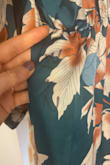 I received a sample item! WTH? I used to work in fashion and I know this is a sample item. Major faux pas on their part. Really disappointed because I was going to wear this in Morocco next week. - Kelli M.