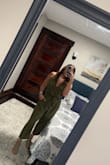It fits well for the most part however, I am short so I got it altered and I have a shorter torso so I got it taken in but other than that it looks great, and would recommend! - Ally S.