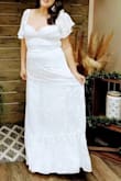 Loved it so much and I received a lot of compliments. It was a little snug but I still felt comfortable in it. It was flattering and gorgeous, so beautiful! Highly recommend it. - DEBORAH B.