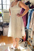 I ordered a large and it fits beautifully, but if my bust size was any larger I would need to go up a size - Sam S.
