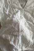 I really wanted to love this top&but the quality is very subpar and by the time I realized its flaws, I had removed the tags and was walking out the door. There were small holes in the front of the blouse& =+fortunately the dinner party was dimly lit, so you couldnt tell, but disappointed with the quality!! - Amy D.