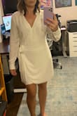 I purchased this dress and a few others to try on for my upcoming engagement photos, and this one was the winner! I ended up exchanging it for a larger size, which is the one pictured. - Natasha J.