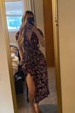 I want to gatekeep this dress so bad- that's how much I love it. It's super cute with it without a push-up bra, has a little poof in the hips so you don't look too square, and the waist fits so perfectly!! (Mine is 22-23inches for reference.) ALSO, IT HAS POCKETS!! - Kyrstin L.