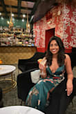 I'm 5'2 so I had to get it tailored like most gowns I buy from Lulus but it's a gorgeous dress and looks very classy. I highly recommend it. - Supreet K.