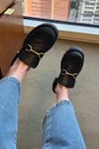 I would give these 3.5 stars if I could; they are cute and comfortable, but a little loose which makes them a bit hard to walk in. - Laney H.