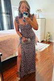 Dress fits perfectly. Wore it to a wedding and received so many compliments. - Maura S.