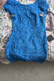 My busy is larger than a typical Large. So if it fits in the bottom, the top tends to be too tight. I love the color and lace material, though! - Gabrielle N.