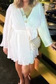 Love the fabric, very comfortable & classy looking! Fits true to size! - Laura R.