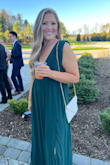 Amazingly flattering, comfortable and great quality. Did run a little large in the top since I'm not blessed with bigger "girls", but got a quick little alter and it was great! Very happy with my purchase! - Tiffany N.