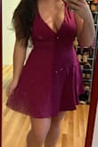 54, 185# The dress fits great, I used the fit guide. Great material, very impressed with this purchase! - Regina J.