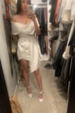 I think this is perfect for the engagement party I'm going to! Dress code was white or nude but I think it will pass - Rachel A.