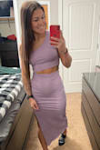 I am OBSESSED with this dress! I bought it for a cruise for the dinner nights but honestly, I will be wearing this dress any chance I get! It is the right amount of slim and makes me feel so tight in the waist. It literally accentuates all the right curves. It doesn't come with any padding or anything but I just took padding inserts out from a sports bra I had and it did amazing and held perfectly in place. I got so many compliments on it and the color is amazing. If you are wanting to look and feel good and COMFORTABLE as well, I HIGHLY recommend buying this dress. Honestly, 10/10, and I was pretty skeptical about it at first but it exceeded all worries and doubts. - Lacey S.