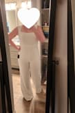 Looking for a jumpsuit to wear for our post-elopement dinner and this IS PERFECT. Not at all see-through, beautifully stretchy - it hugs all the right places and I'm able to wear a normal bra with it. I'll need to get it hemmed, but that's to be expected with most Lulus items. - Carolynn F.