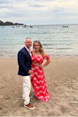 This dress was absolutely adorable for a "Beach Chic" wedding in Costa Rica. Super comfortable, light weight, and the fir was perfect. I usually don't like two piece items because I feel they make me look fat. This was not the case here. I received so many compliments! - Michelle B.