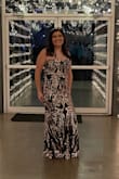 This gown was perfect for a gatsby themed event and got compliments all night long! Loved it! My only complaint was that the cups on the bust were way too small. Luckily it wasn't too noticeable and I still wore it. - Melina M.