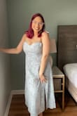 This dress fit so nicely! Also I ordered a different dress from here and it was also so amazing and good quality but did not keep it as it just wasn't for my occasion. This dress however, went with what my husband was wearing for a family members wedding, and I will have to buy from here again! So impress how all the dresses fit and the quality, would recommend. I will be buying her again and recommending friends to buy here too! - Yamilka M.