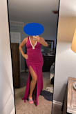 It's a little tight in hips and waist but once I lose a few extra pounds it will be fine for a July wedding.  I'll need the bust area taken in a little and probably add cups for support.  For the price of this dress, it's worth it !!!! - Pam J.