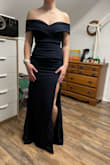 I love this dress, but it wouldn't be practical for a night of dancing. I found that the shoulders were really restricted, and I couldn't move my arms very much. Although the dress is extremely beautiful and elegant, it's just not practical for my taste. - Gabrielle G.
