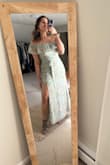 I was nervous because so many reviews said the dress runs small, but I ordered a large and it fits me PERFECTLY. Theres enough breathing room, its comfortable and super flattering on my body - Robyn B.