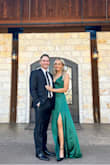 I absolutely love this dress! It is a little long but if you're wearing heels you should be just fine. I received so many compliments on this dress, and the material feels so nice! I will definitely be rewearing this dress to future weddings, run don't walk for this one! - Kristen B.