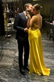 The most beautiful dress!! A literal compliment magnet!!! I got the straps taken in a little bit so the chest area would fit better but besides that it was absolutely perfect!!!! I love it - Daniela E.