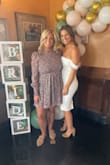 This dress is so cute & flattering! The top is stretchy and dress is overall comfy. I steamed it to get out a couple wrinkles at the bottom and it was perfect - Kellye L.