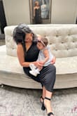 I am keeping this dress in my wardrobe so long as it fits! I am a few months postpartum and I was having such a hard time finding a dress that made me feel confident about my body. This dress did it! 
I wore this dress for a black tie wedding - but it's a piece that can be dressed up or down. I loved it. - Erika M.