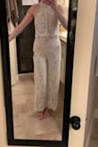 Slightly short in torso for me, but I'm longer in the torso than most. Really cute details and comfortable. My order included other items that I returned and I'm so grateful they make the process so easy. - Lacey S.
