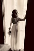 This dress was perfect for my elopement in Nashville. Shipped fast to Ontario Canada
I did have to have the arms and length shortened. No issues with having it altered with my seamstress. I had to fold it to drive 11 hours from Niagara Ontario to Nashville and the wrinkles quickly went away once hung up.
I loved everything about this dress! - Jennifer P.