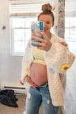 Love it for spring! Goes with all the pastel colors and is a good oversized fit. Would maybe be concerned about the flowers falling off in the wash as I've only washed it once, but we will see. - Morgan G.