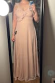 Feels light and feminine! Lulus suggested I get an extra large, I think a L would have fit. - Emily B.