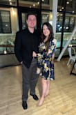 7 months post partum, wore this to a wedding. It was nice, just a little short file my height  and needed a safety pin for the bust. I chose this dress so I could pump, which was convenient. The dress was polite on my postpartum body as well. - Kimberly L.